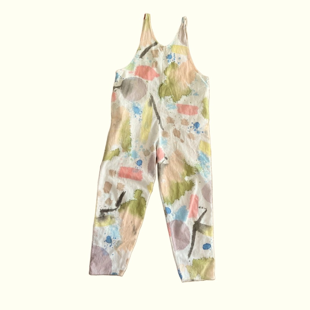 State the Label painted jumpsuit